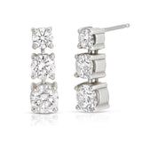 Triple Sec Diamond Earring
