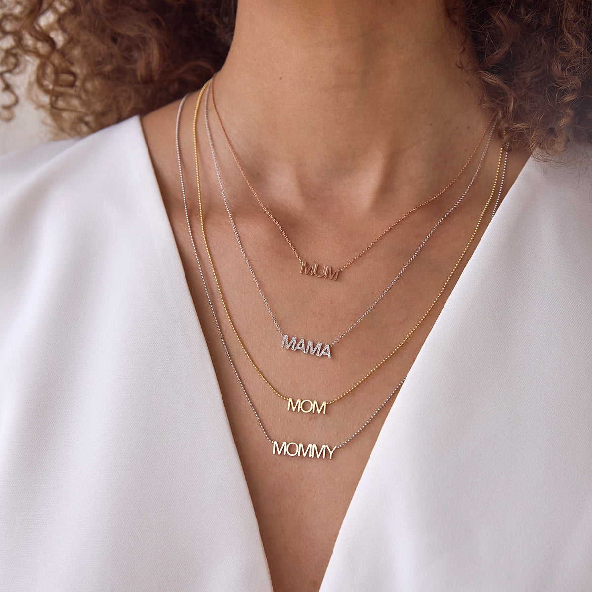 MOM Necklace – Maya Brenner