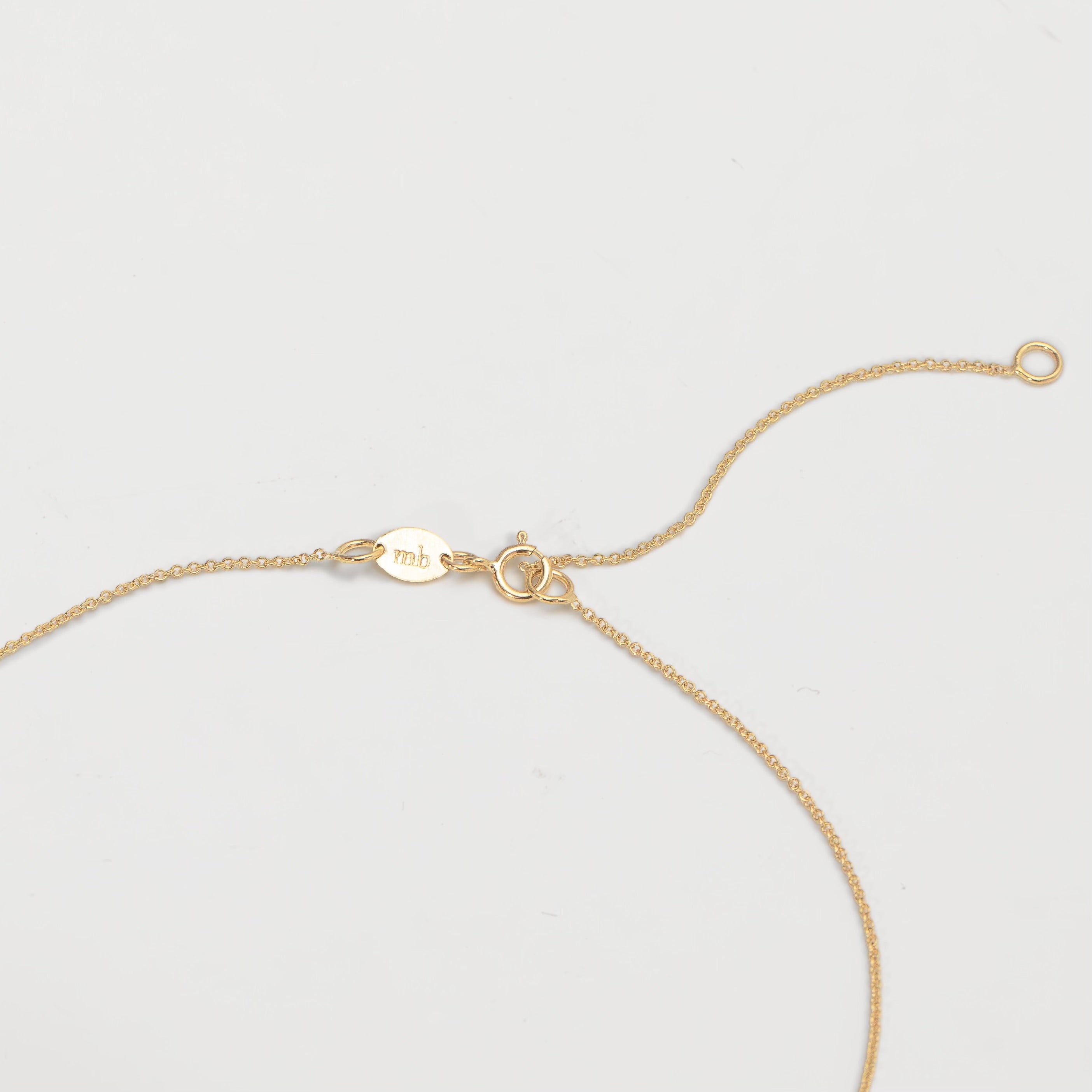 Black Rhodium Antique Bead Chain Necklace by Maya Brenner