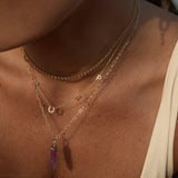Balance Crystal Charm - Amethyst
