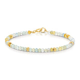 An Endless Summer Bracelet - Saint-Tropez on a white background. 