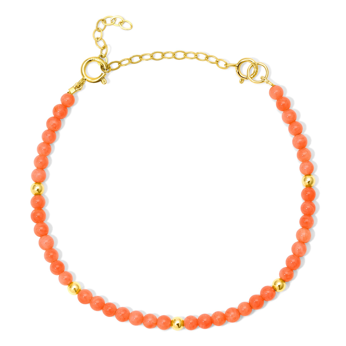 An Endless Summer Bracelet - Mykonos on a white background. 