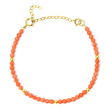 An Endless Summer Bracelet - Mykonos on a white background. 