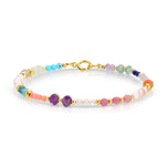 An Endless Summer Bracelet - Capri on a white background. 