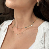 Custom Gold Necklace - 6 Letters