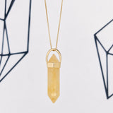 Balance Crystal Charm - Citrine