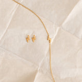 Charm Stud - Lightning Bolt