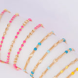 Confetti Necklace - Blue