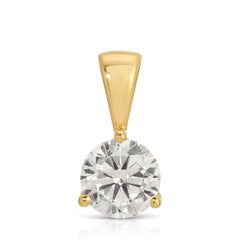 Princess Diamond Pendant