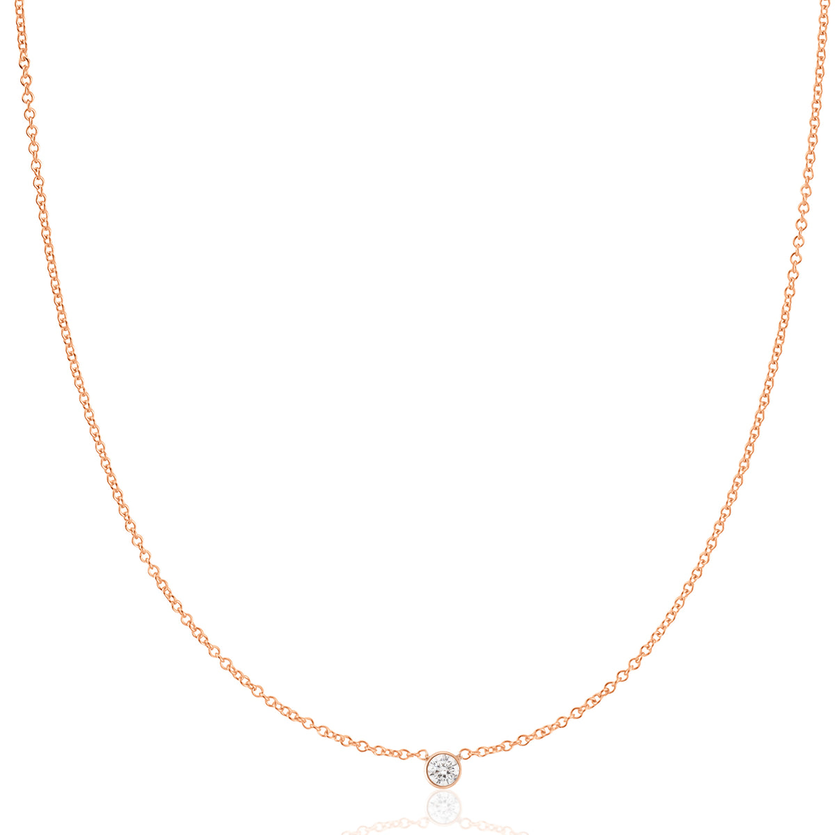 Diamond Layering Necklace | 14k Gold | Maya Brenner