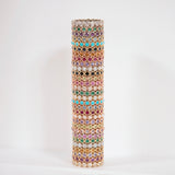 Garnet Birthstone Eternity Ring