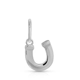 14K Horseshoe Pendant Charm