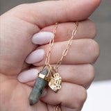 Balance Crystal Charm - Labradorite