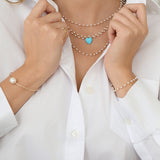 Baroque White Pearl Bangle