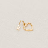 Cut Out Heart Charm