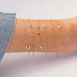 Custom Gold Bracelet - 4 Letters