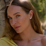 Queen Diamond Stud Earrings