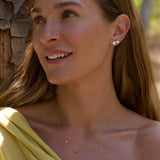 Queen Diamond Stud Earrings