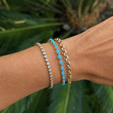 Marina Turquoise Tennis Bracelet