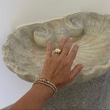 Tres Pearl Ring