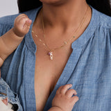 Nameplate Pendant - Mom