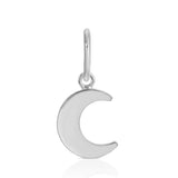 14K Crescent Moon Pendant Charm