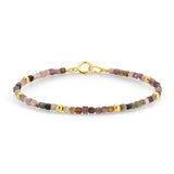 An Endless Summer Bracelet - Coral Reef on a white background. 