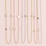 Custom Gold Necklace - 4 Letters