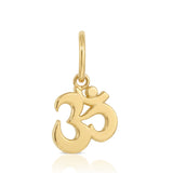 14K Om Pendant Charm