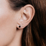 Alli Webb Faceted Comfort Stud