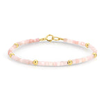 An Endless Summer Bracelet - Pink Sands on a white background. 