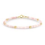 An Endless Summer Bracelet - Pink Sands on a white background. 