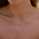 Over the Moon Necklace
