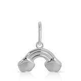 14K Rainbow Pendant Charm