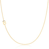 Custom Gold Necklace - 1 Letter