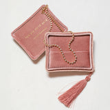 Pink Velvet Box - Small