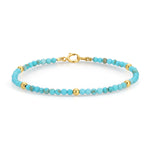 An Endless Summer Bracelet - Turqs + Caicos on a white background. 