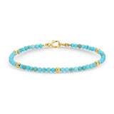 An Endless Summer Bracelet - Turqs + Caicos on a white background. 