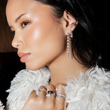 Triple Sec Diamond Earring