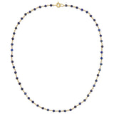 The Thistle Bouquet Necklace on a white background. 