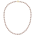 The Rose Bouquet Necklace on a white background. 