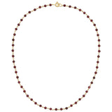 The Rose Bouquet Necklace on a white background. 