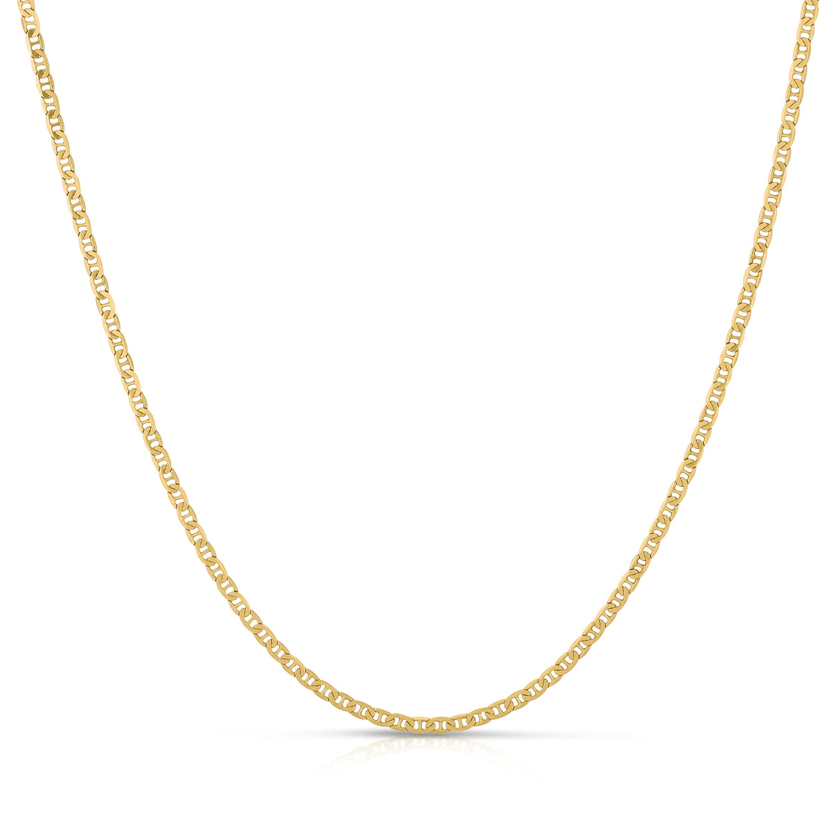 An Overboard Layering Chain on a white background. 