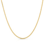 An Overboard Layering Chain on a white background. 