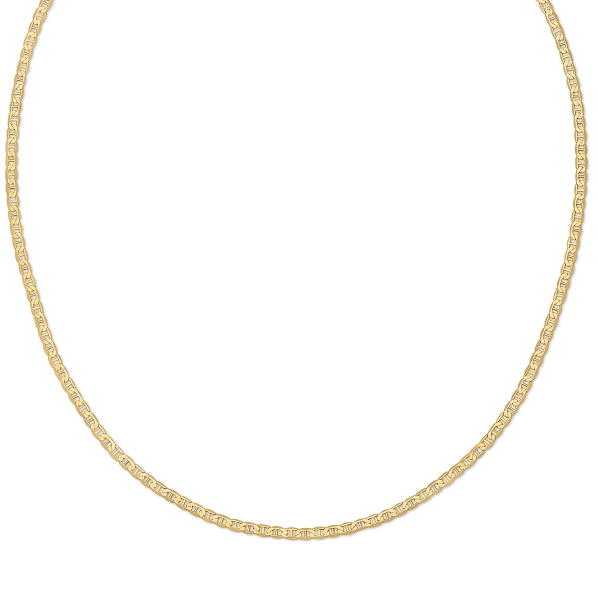 An Overboard Layering Chain on a white background. 