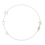 Custom Gold Bracelet - 3 Letters