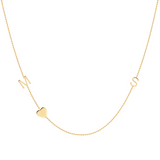 Custom Gold Necklace - 3 Letters