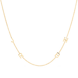 Custom Gold Necklace - 4 Letters
