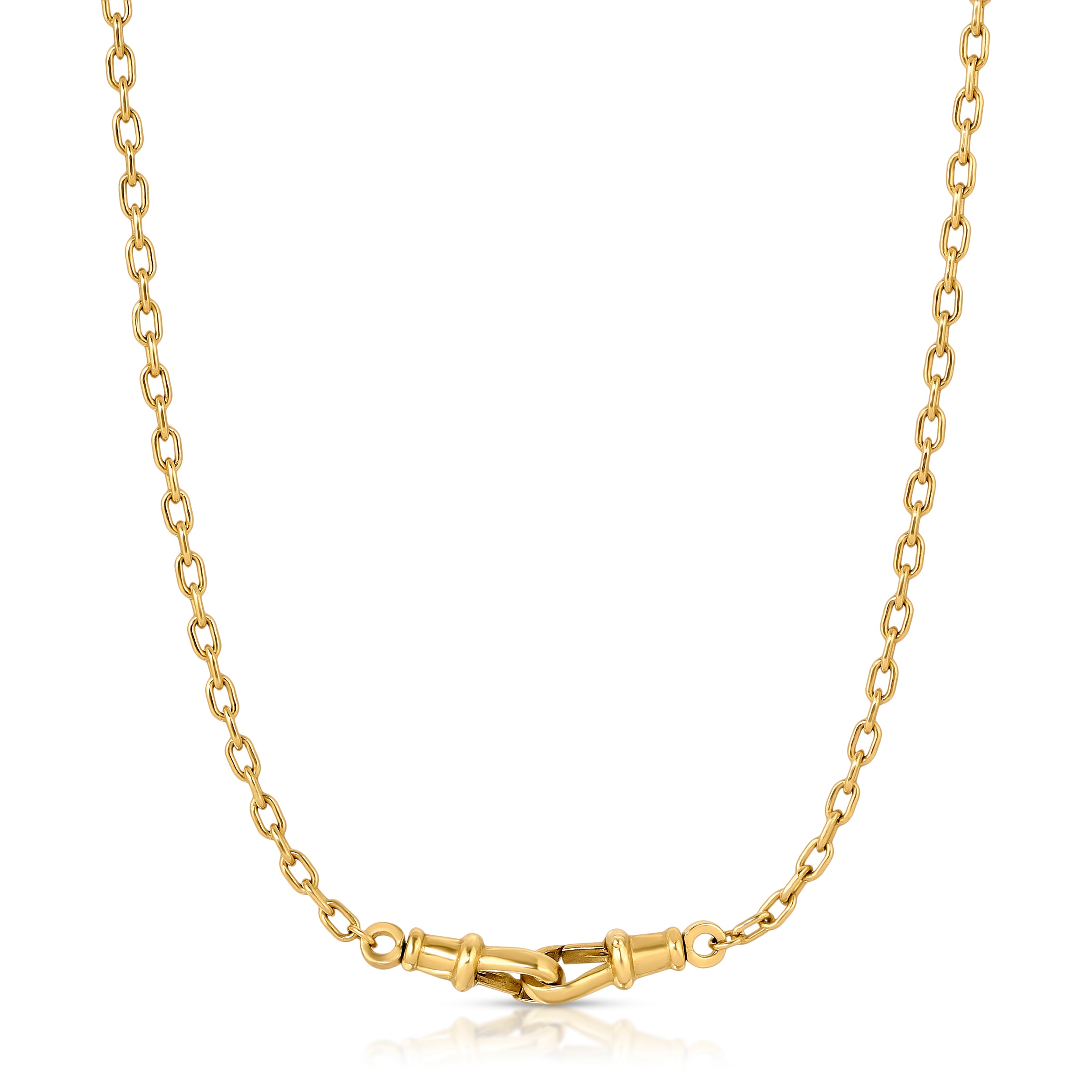 Buy Large Oval Link Chain Necklace 18K Gold Online at Irene Neuwirth