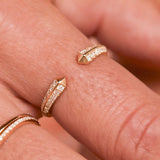 Open Diamond Ring